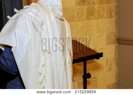 Barmitzvah Reading Torah Scrolls