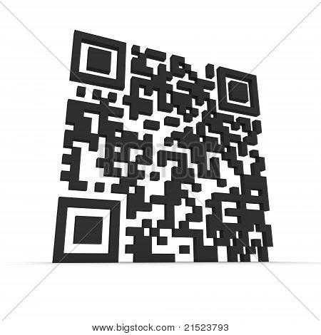 大きな 3 D QR コード