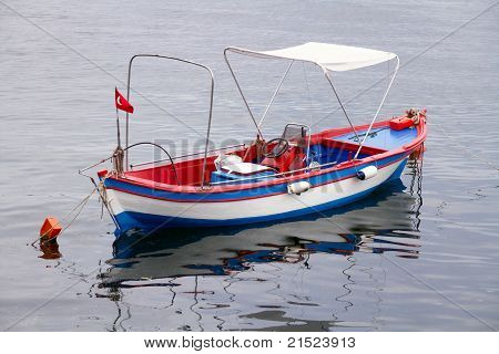 Hölzerne Fischer Boot