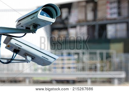 Cctv Camera Or Surveillance System For Warehouse Protection