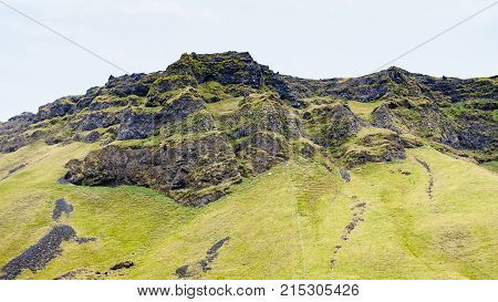 Reynisfjall Mount Near Reynisfjara Beach