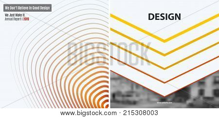 Abstract vector design elements for graphic layout. Modern business template with olourful round circle blend effect, abstract lines, decoration, joy, party, celebration, anniversary on background.