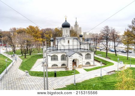 Church of conception of St. Anne in the Corner on Moskvoretskaya embankment