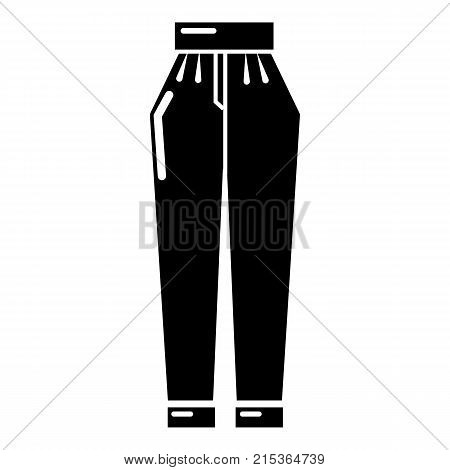 Pant icon. Simple illustration of pant vector icon for web