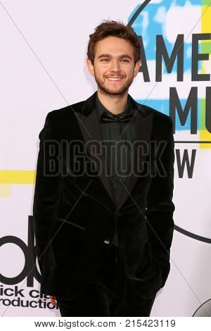 LOS ANGELES - NOV 19:  Zedd at the American Music Awards 2017 at Microsoft Theater on November 19, 2017 in Los Angeles, CA
