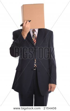 Box Man - disegnare un volto.