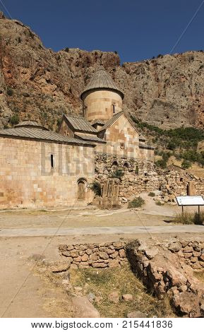Famous Noravank Monastery Landmark in Syunik province of Armenia