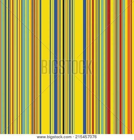 Retro Color Straight Vertical Variable Width Stripes, Color Lines Pattern, Vertically Seamless Pattern, Straight Parallel Vertical Lines, Fashion Geometric Color Random Lines