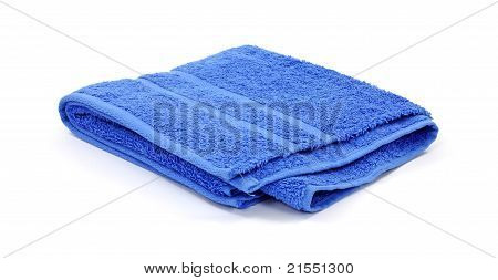Blå Terrycloth badehåndklæde