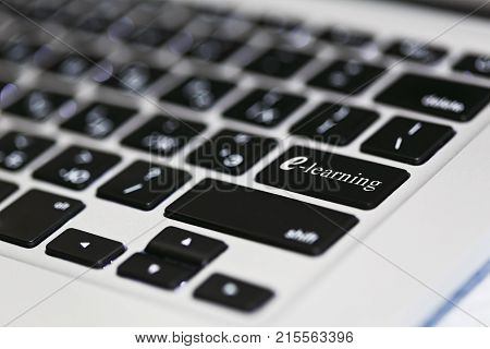 E-learning Remote Education Idea