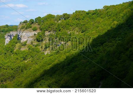 Cliff, Beautiful French Village Chateau De Limargue Autoire France