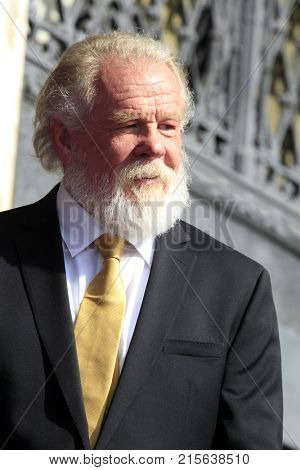 LOS ANGELES - NOV 20:  Nick Nolte at the Nick Nolte Star Ceremony on the Hollywood Walk of Fame on November 20, 2017 in Hollywood, CA