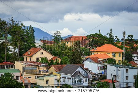 Cityscape Of Dalat, Vietnam