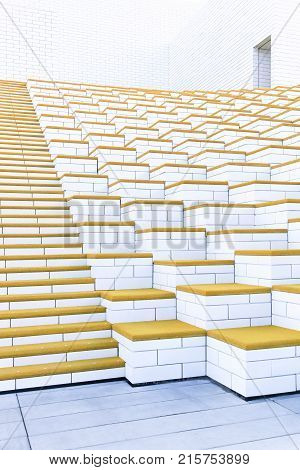 Billund, Denmark - October 30, 2017: The Lego House is a building in Billund, Denmark, the city of the brand of Lego and It was inaugurated in september 2017