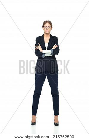Business Woman Full Length Portrait
