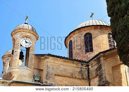 The Cana Greek Orthodox Wedding Church in Cana of Galilee, Kfar Kana, Israel
