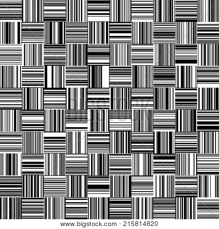 Seamless Black and White Straight Vertical and Horizontal Variable Width Stripes, Monochrome Lines Pattern, Vertically and Horizontal Lines Seamless, Straight Lines, Fashion Geometric Pattern