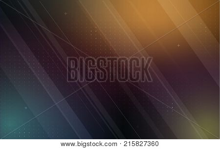 Cosmic HUD sci-fi interface vector abstract background. Science, disco, party. Print, video