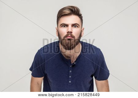 No Way, I'm Win! Man Looking At Camera With Shocked Face