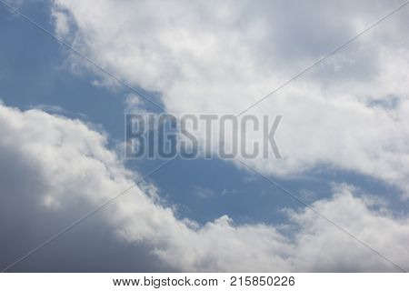 Cloud Scape  Cloud From Tropical Sky.