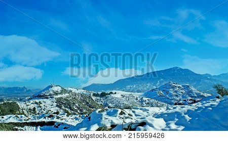 Roadside Chapel In Pindus Mountains, Greece