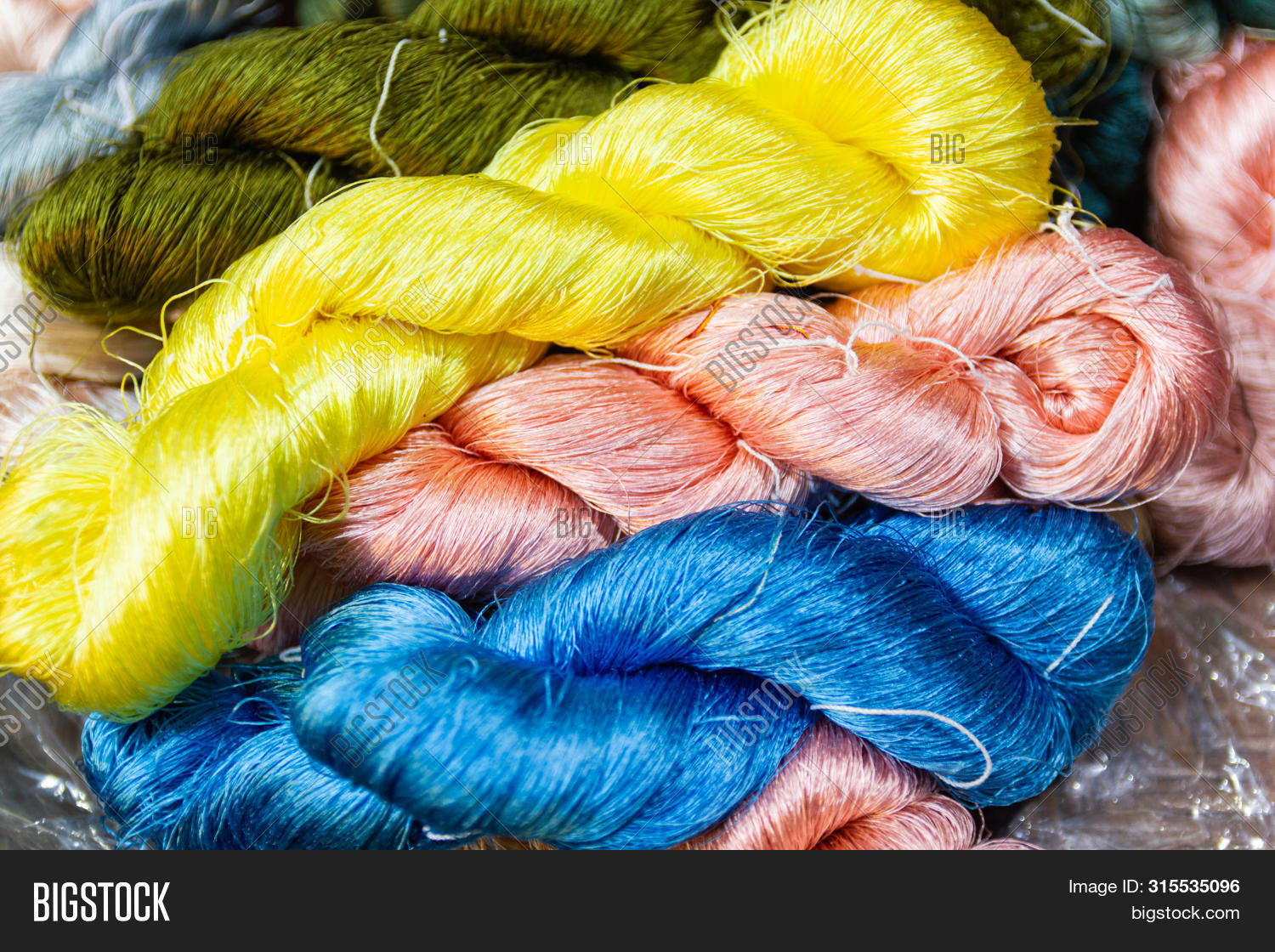 Silk Yarn Obtained Image & Photo (Free Trial) Bigstock