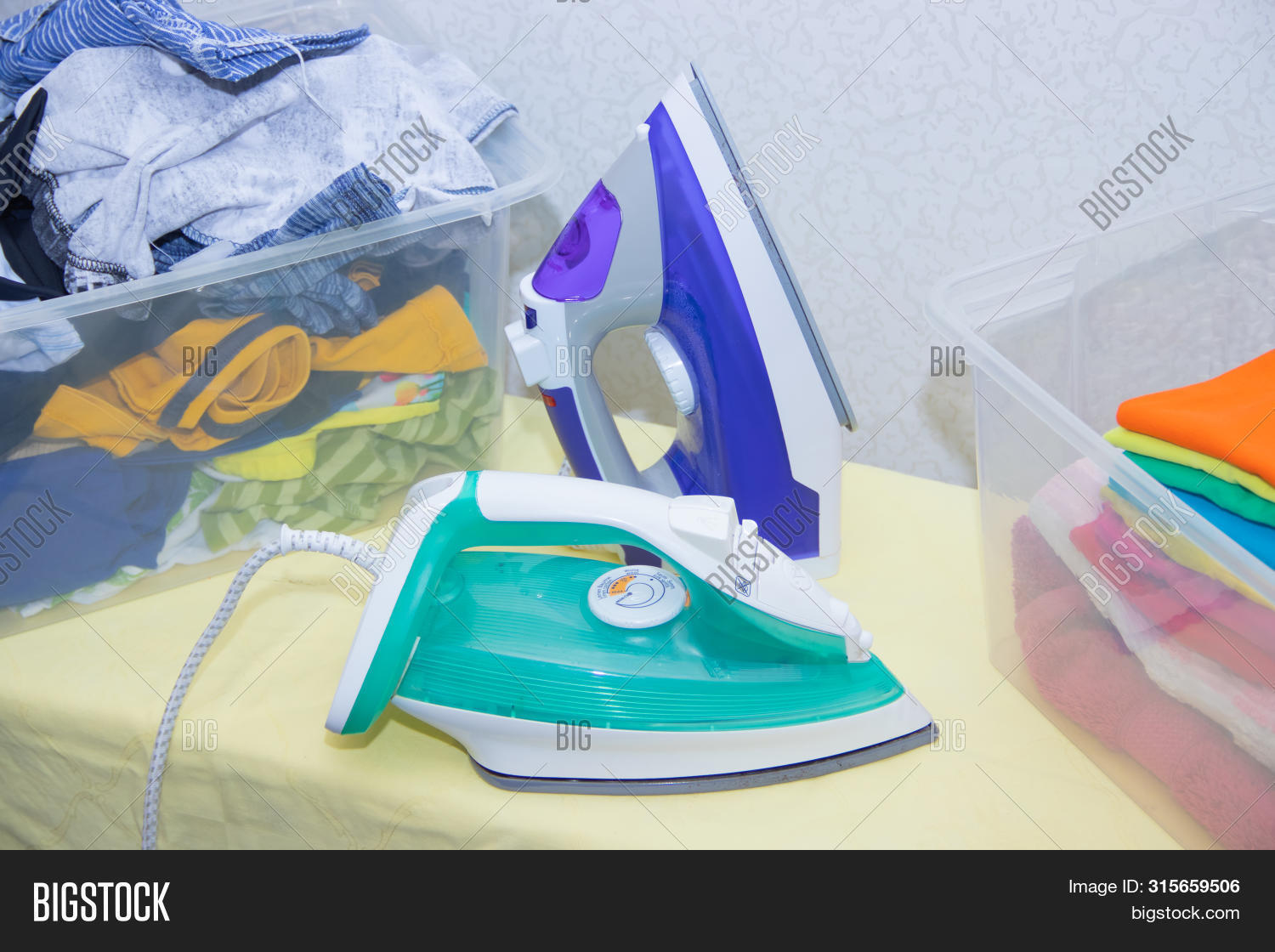 Iron Baby Clothes. Image & Photo (Free Trial) Bigstock