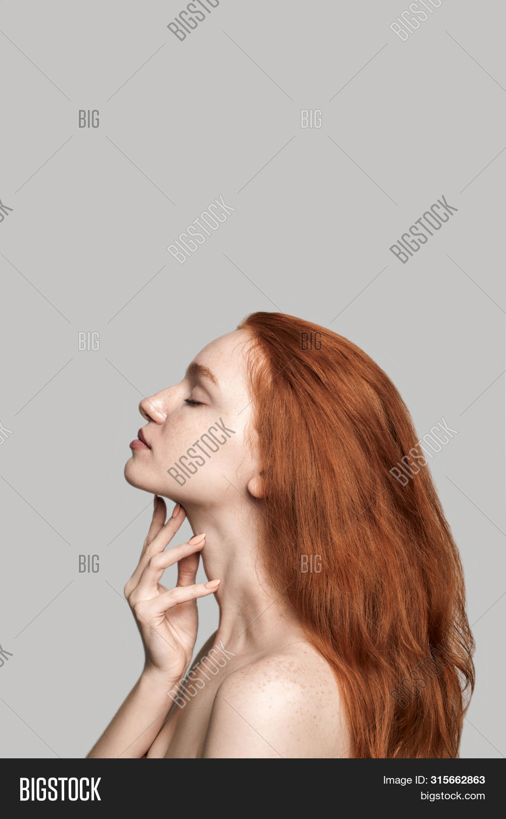 Perfect Chin. Side Image & Photo (Free Trial) | Bigstock