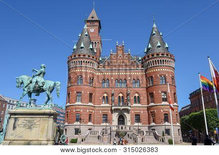 The Town Hall Of Helsingborg On Sweden