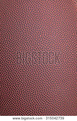 Football Texture Vertical Background Image Shows Texture Of Grippiness