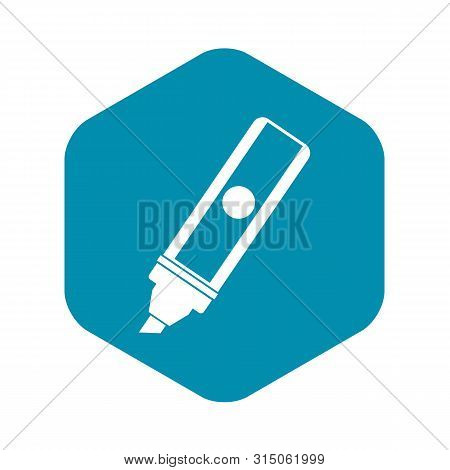 Permanent Marker Icon. Simple Illustration Of Permanent Marker Icon For Web