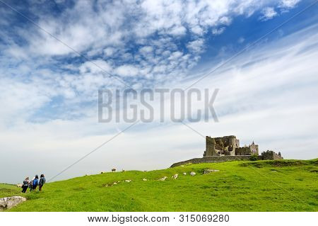 The Rock Of Cashel, Also Known As Cashel Of The Kings And St. Patrick's Rock, A Historic Site Locate