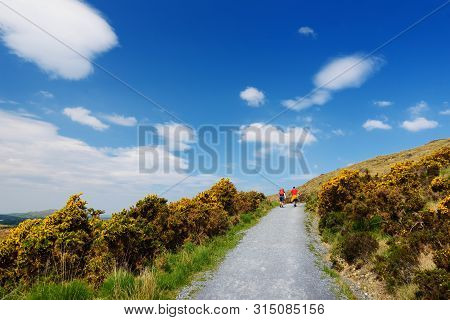 Connemara National Park, Famous For Bogs And Heaths, Watched Over By Its Cone-shaped Mountain, Diamo