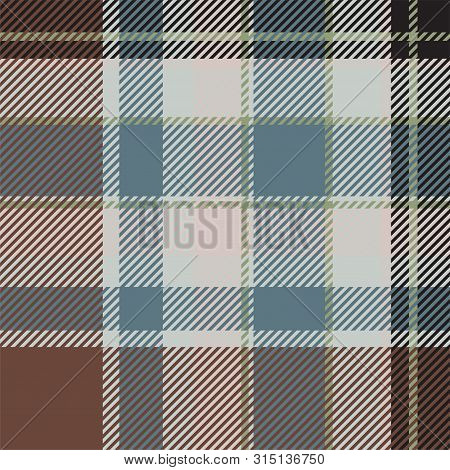Tartan Scotland Seamless Plaid Pattern Vector. Retro Background Fabric. Vintage Check Color Square G