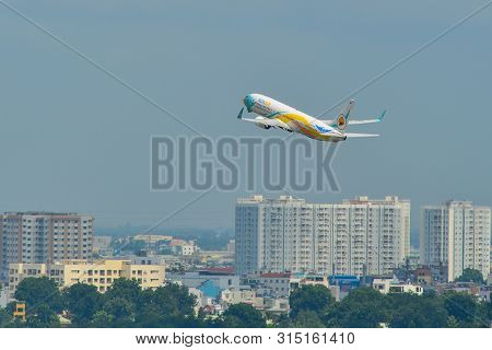 Airplane At Saigon Airport, Vietnam