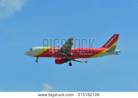 Airplane At Saigon Airport, Vietnam