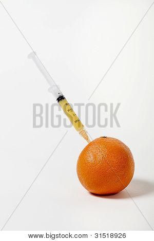 Orange e siringa
