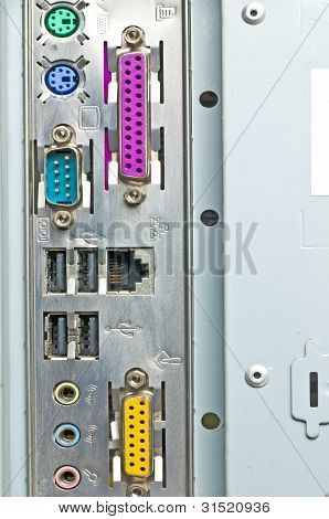 Connection Of A Computer