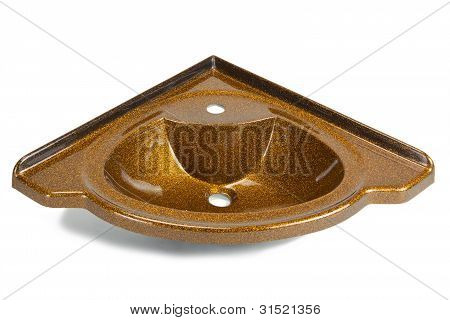 Golden Colored Washbasin