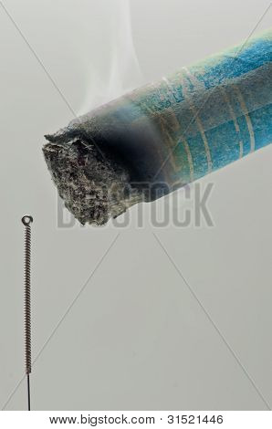 Moxibustión