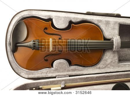 Violino no caso