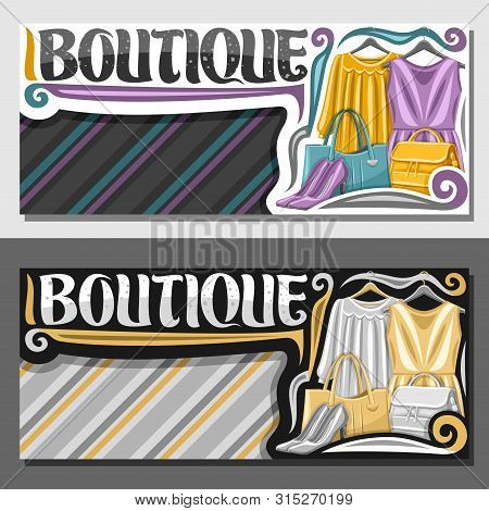 Vector Layouts For Boutique