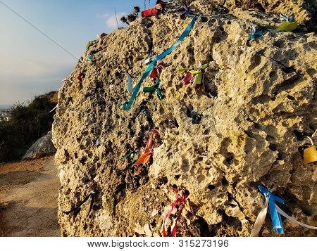 Wish Tree Saint Elijah Chirch Protaras Cyprus