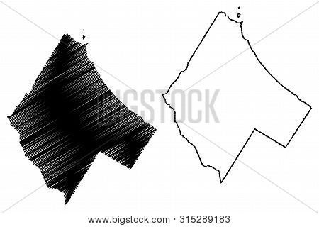 Awdal Region (federal Republic Of Somalia, Horn Of Africa) Map Vector Illustration, Scribble Sketch 