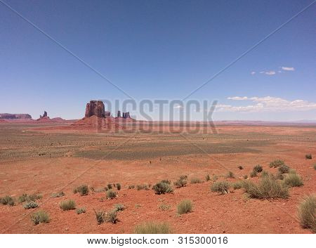 Traveling To A Monument Valley In The State Of Utah
