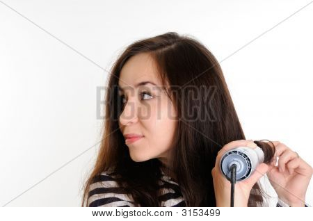 머리카락을 건조