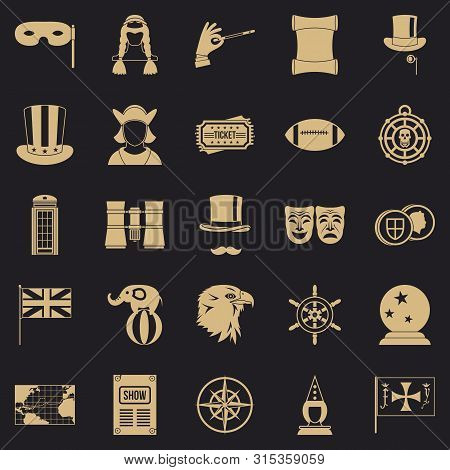 Outerwear Icons Set. Simple Set Of 25 Outerwear Icons For Web For Any Design