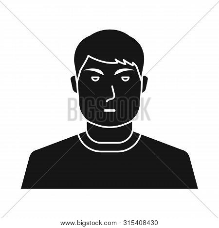 Vector Design Of Man And Young Sign. Set Of Man And Businessman Vector Icon For Stock.