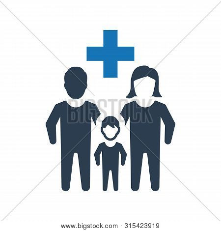 Beautiful, Meticulously Designed Family Health Care Icon