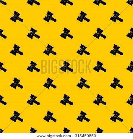 Big Sledgehammer Pattern Seamless Vector Repeat Geometric Yellow For Any Design
